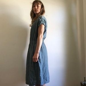 Not Perfect Linen Basic Linen Dress